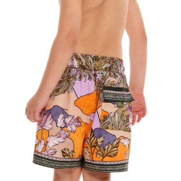 NWT Agua Bendita Suki Nick Unisex Kids Trunks - Picture 3 of 4